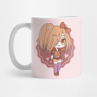 Gacha Life Bear Girl Ritta Chan Mug